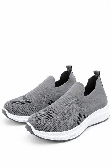 CloudWalk Grey Slip-On Sneakers
